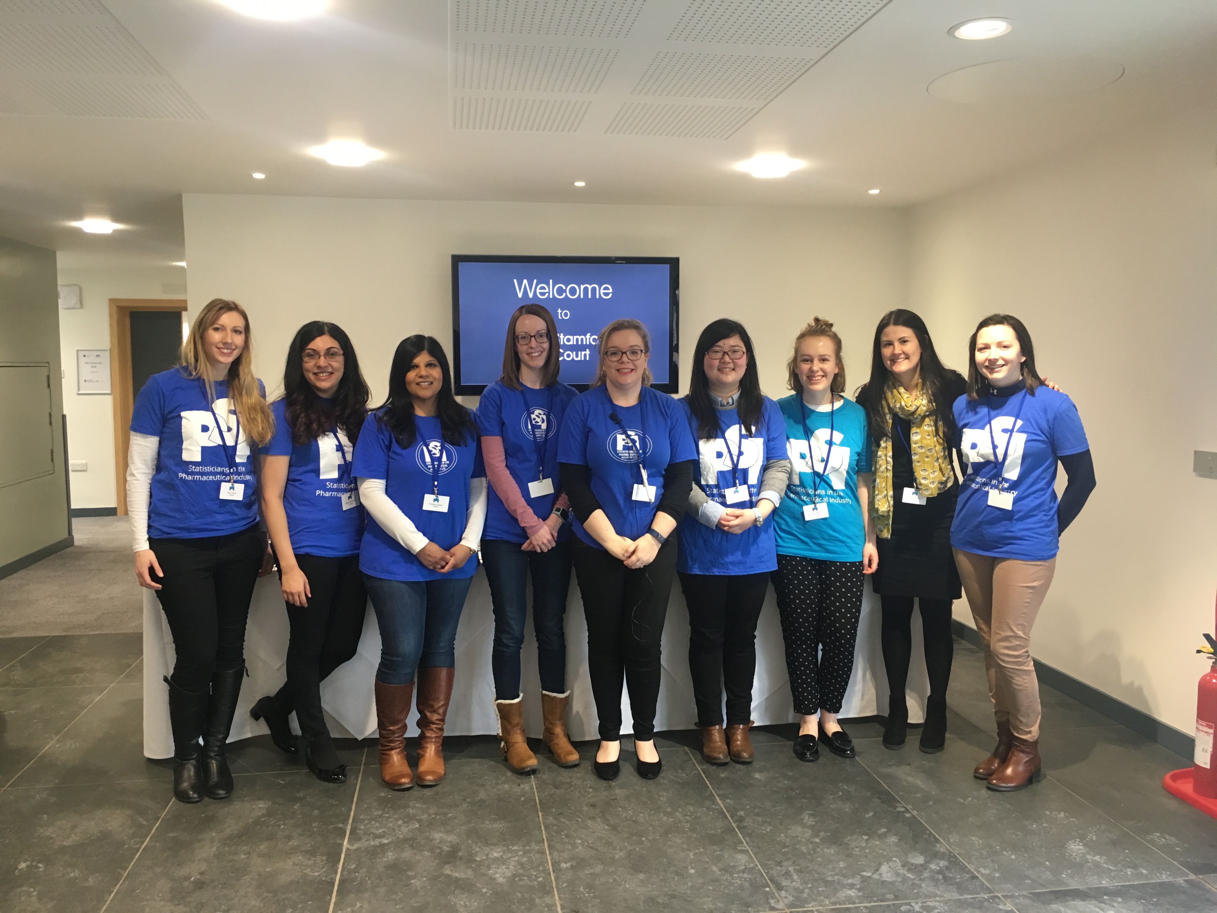 The PSI Careers and Academic Liaison Committee (CALC) at the 2018 event